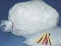 Gusseted Bagssseted Clear Ice Bags -  8X3X20X002 -1,000